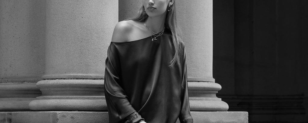 jewellery with grey dress To Pair A Classic Black – Kirstin Ash AU grey dress with pink jewelry