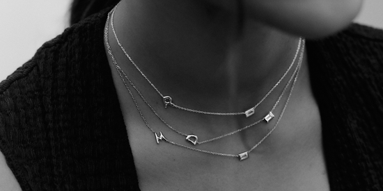 How to Wear Baguette Initials
