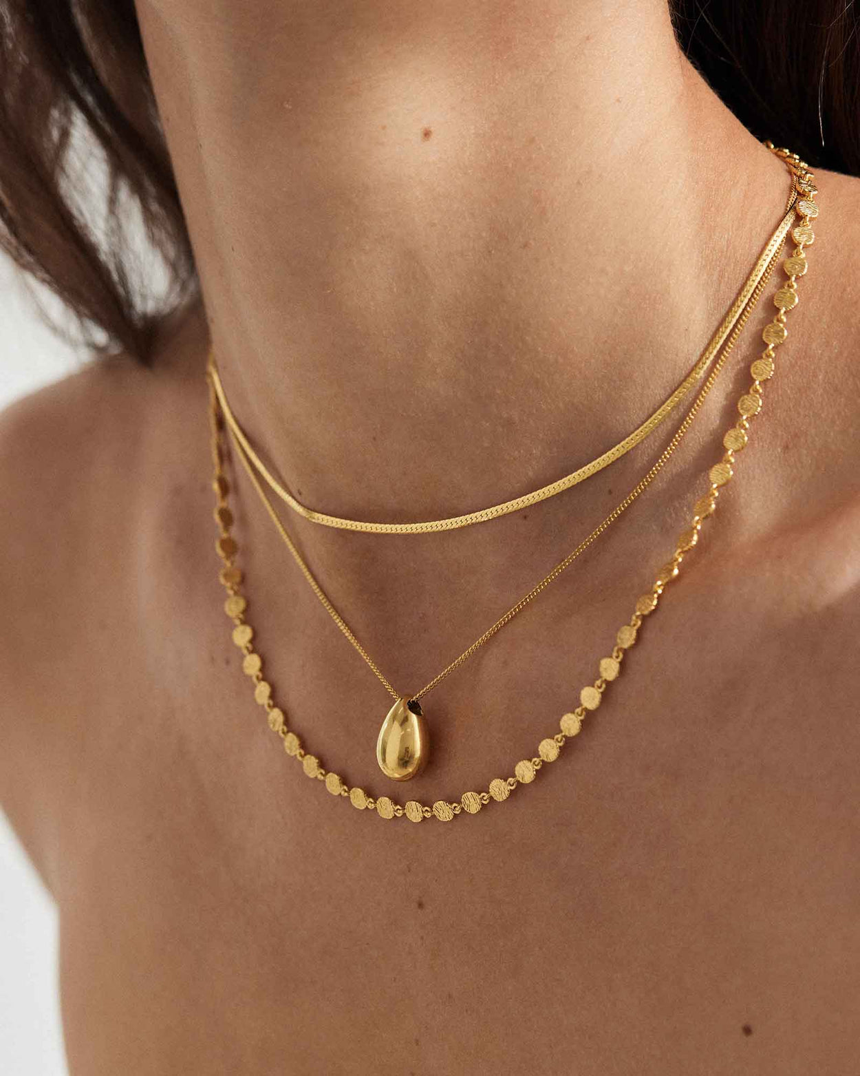 TRESOR NECKLACE (18K GOLD VERMEIL) IMAGE 3