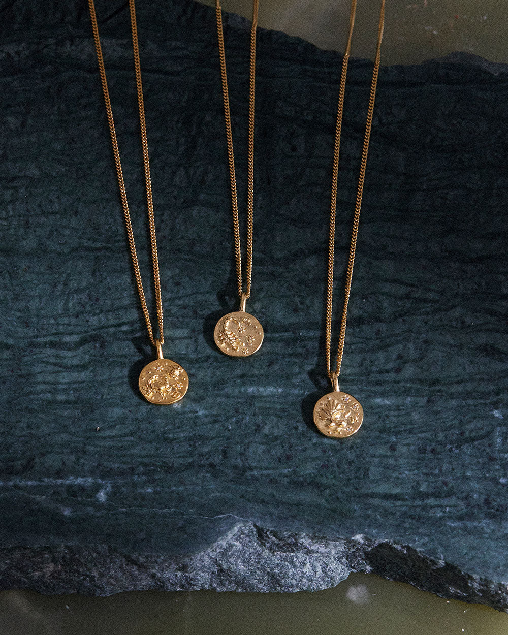 PISCES PETITE ZODIAC (STERLING SILVER) IMAGE 3