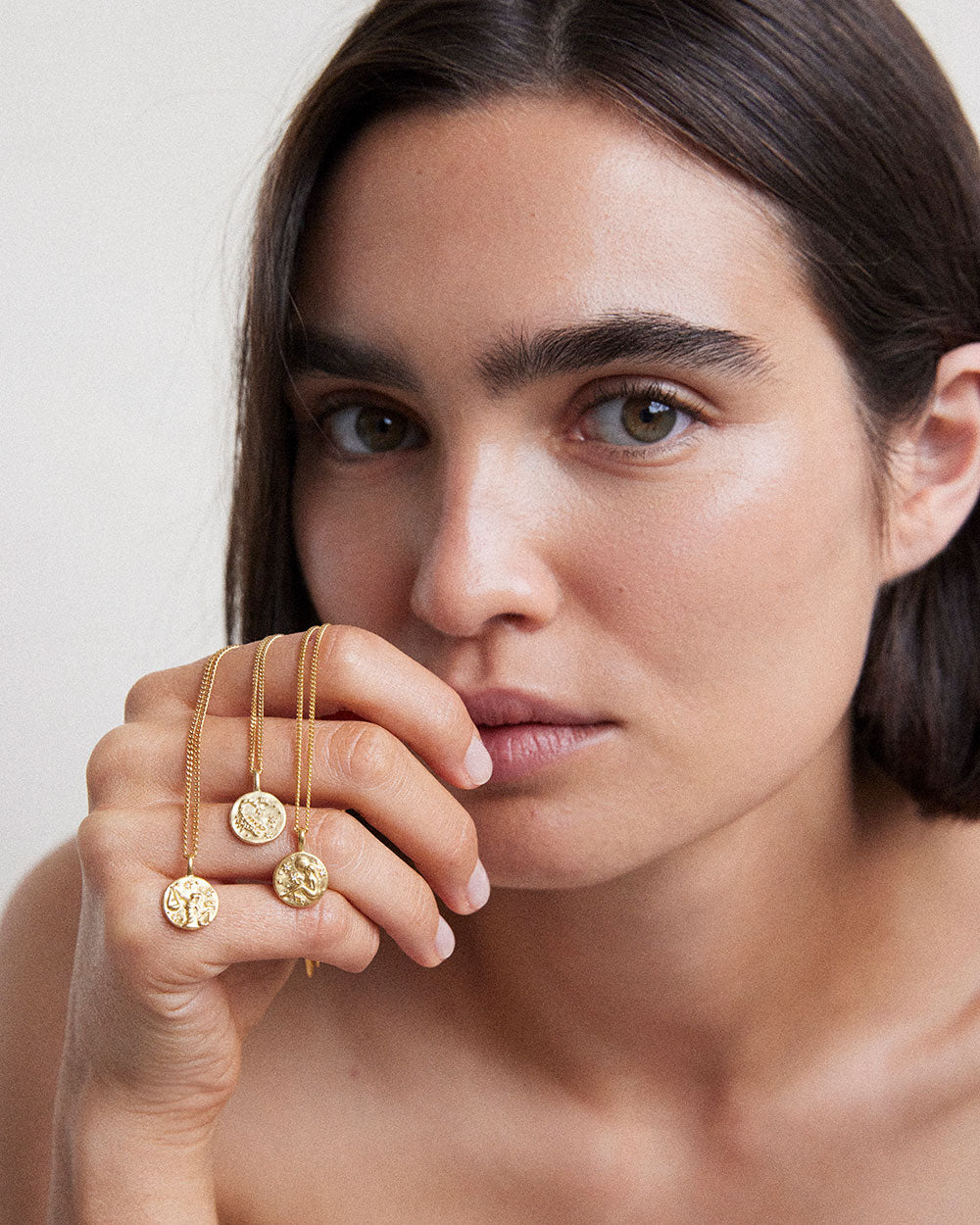 PETITE ZODIAC NECKLACE (18K GOLD VERMEIL) IMAGE 2