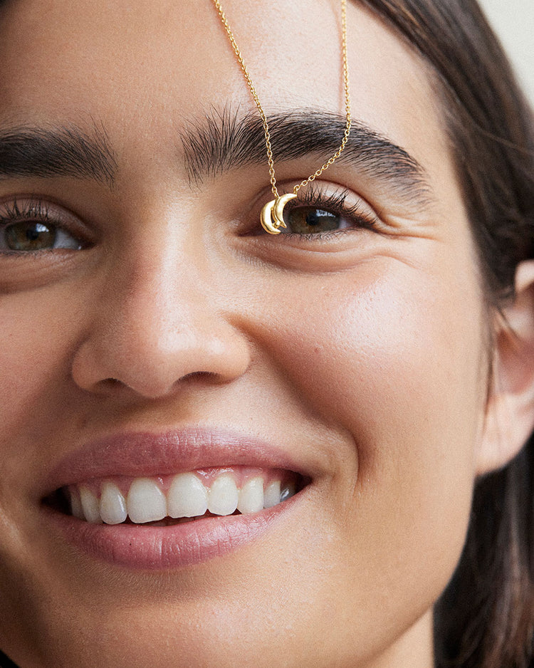 GEMINI STAR SIGN NECKLACE (18K GOLD VERMEIL) IMAGE 2