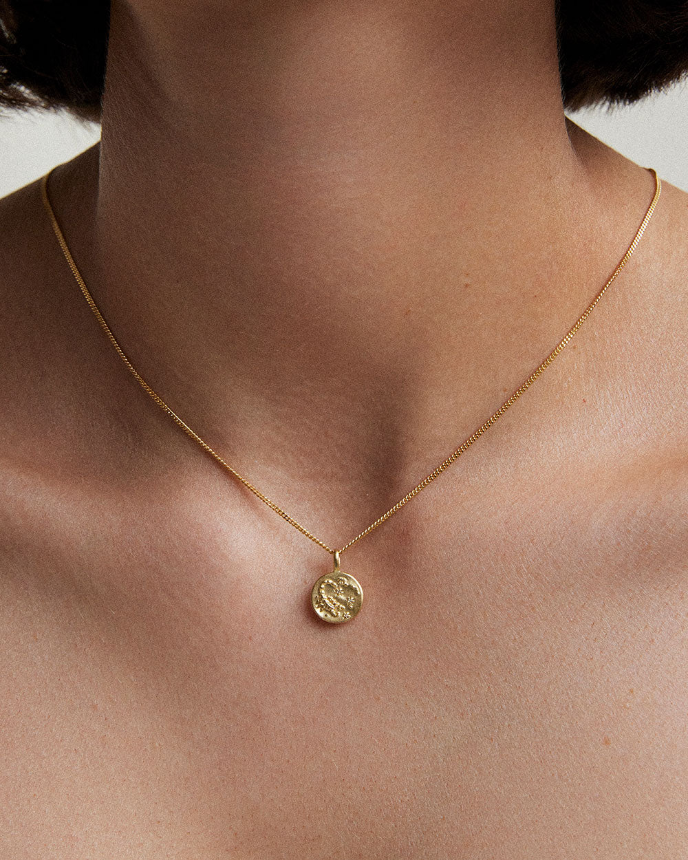 PETITE ZODIAC NECKLACE (18K GOLD VERMEIL) IMAGE 6