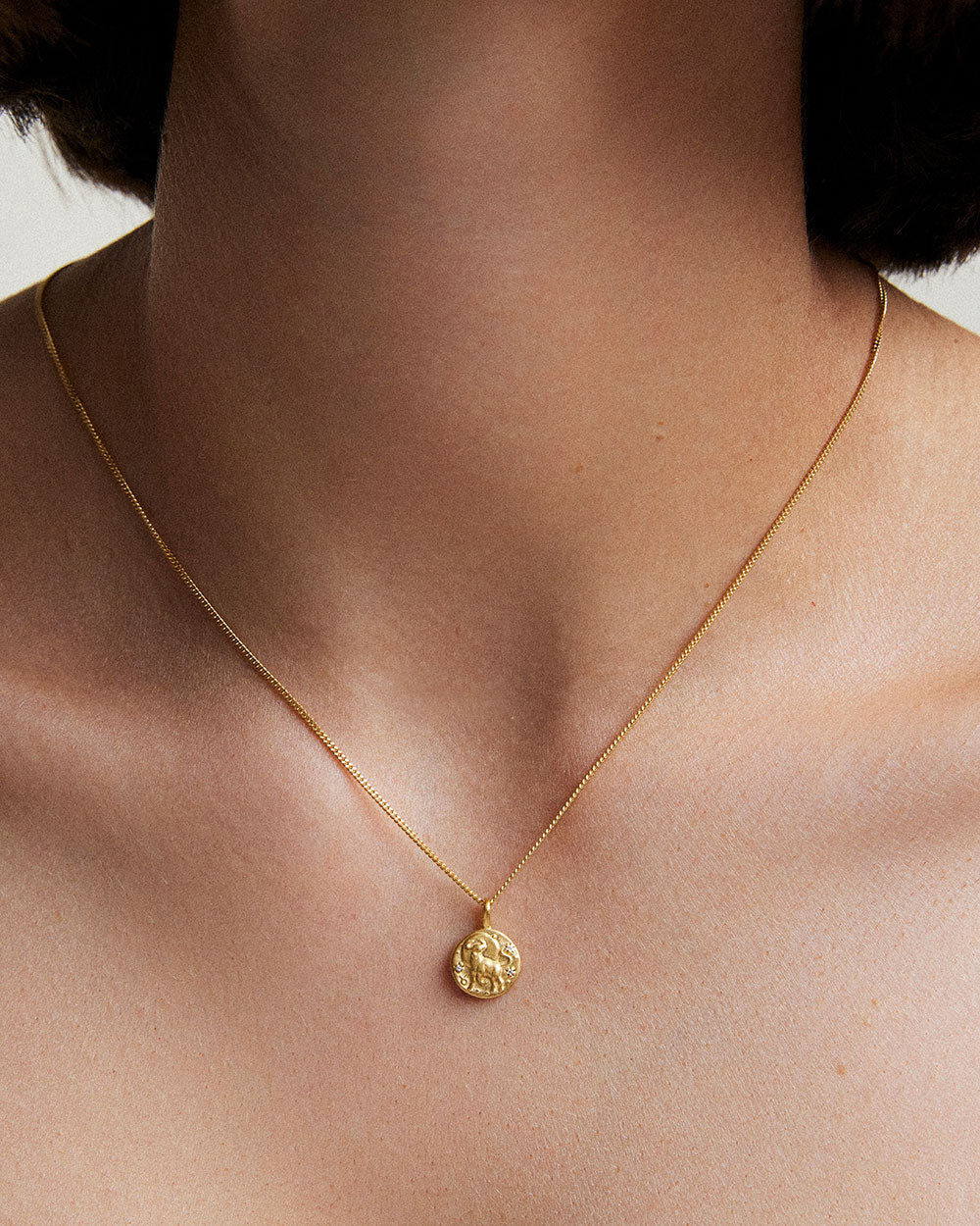 TAURUS PETITE ZODIAC (18K GOLD VERMEIL) IMAGE 3