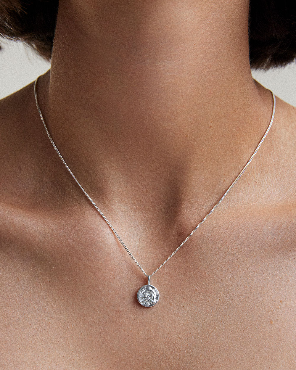 VIRGO PETITE ZODIAC (STERLING SILVER) IMAGE 3