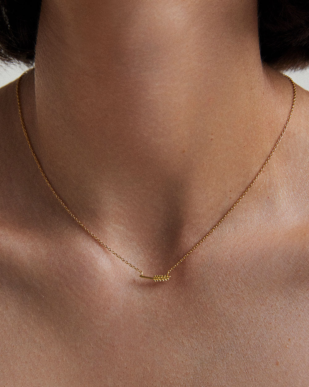 VIRGO STAR SIGN NECKLACE (18K GOLD VERMEIL) IMAGE 2