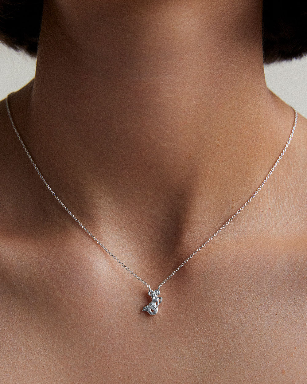 CAPRICORN STAR SIGN NECKLACE (STERLING SILVER) IMAGE 2