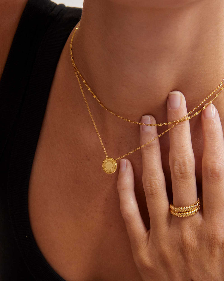 L'AMOUR NECKLACE (18K GOLD VERMEIL)