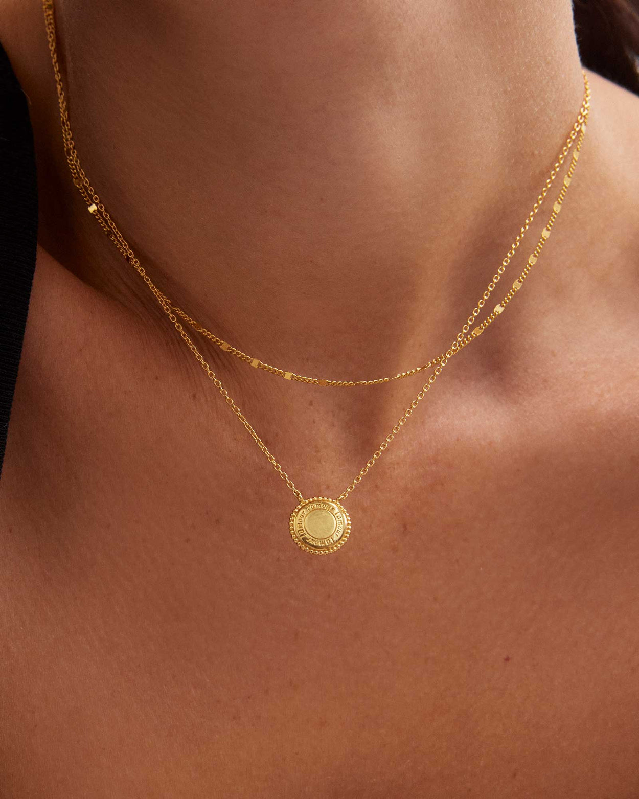 L'AMOUR NECKLACE (18K GOLD VERMEIL) IMAGE 6