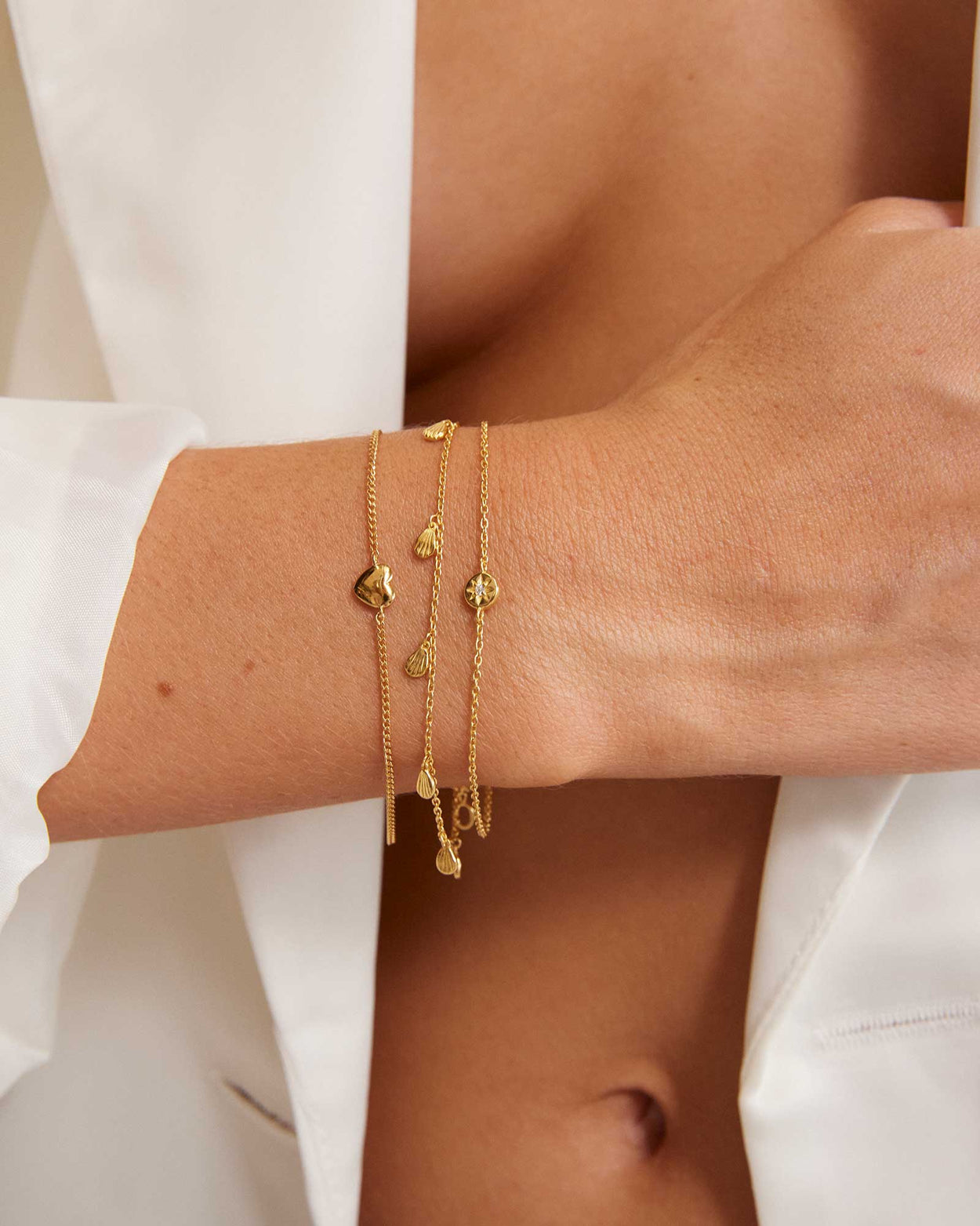 GUIDING STAR BRACELET (18K GOLD VERMEIL) IMAGE 3