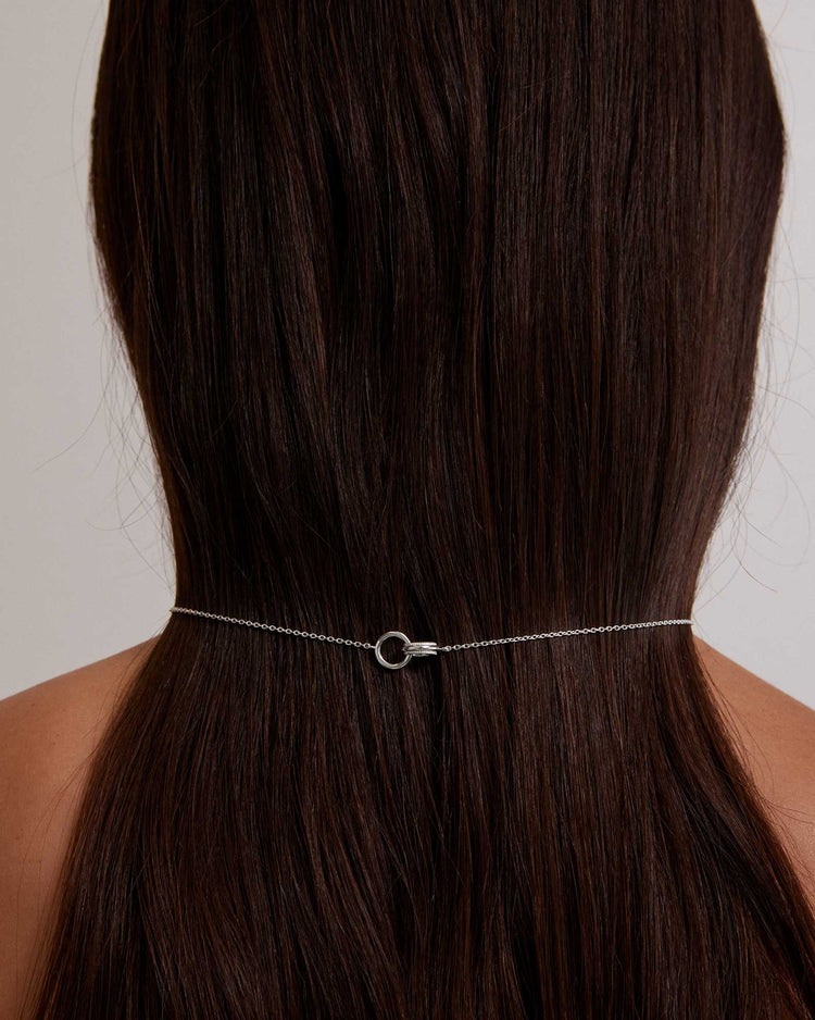 GRACE INFINITY NECKLACE (STERLING SILVER) IMAGE 2