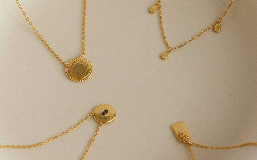 L'AMOUR NECKLACE (18K GOLD VERMEIL) IMAGE 5