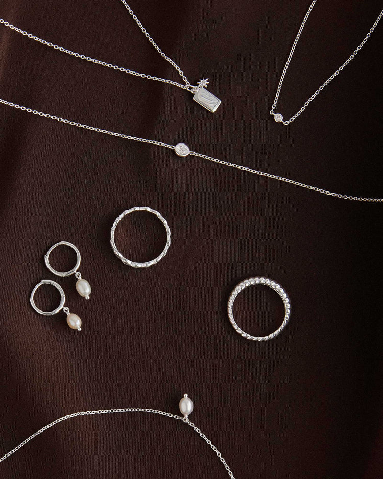 GUIDING STAR NECKLACE (STERLING SILVER)