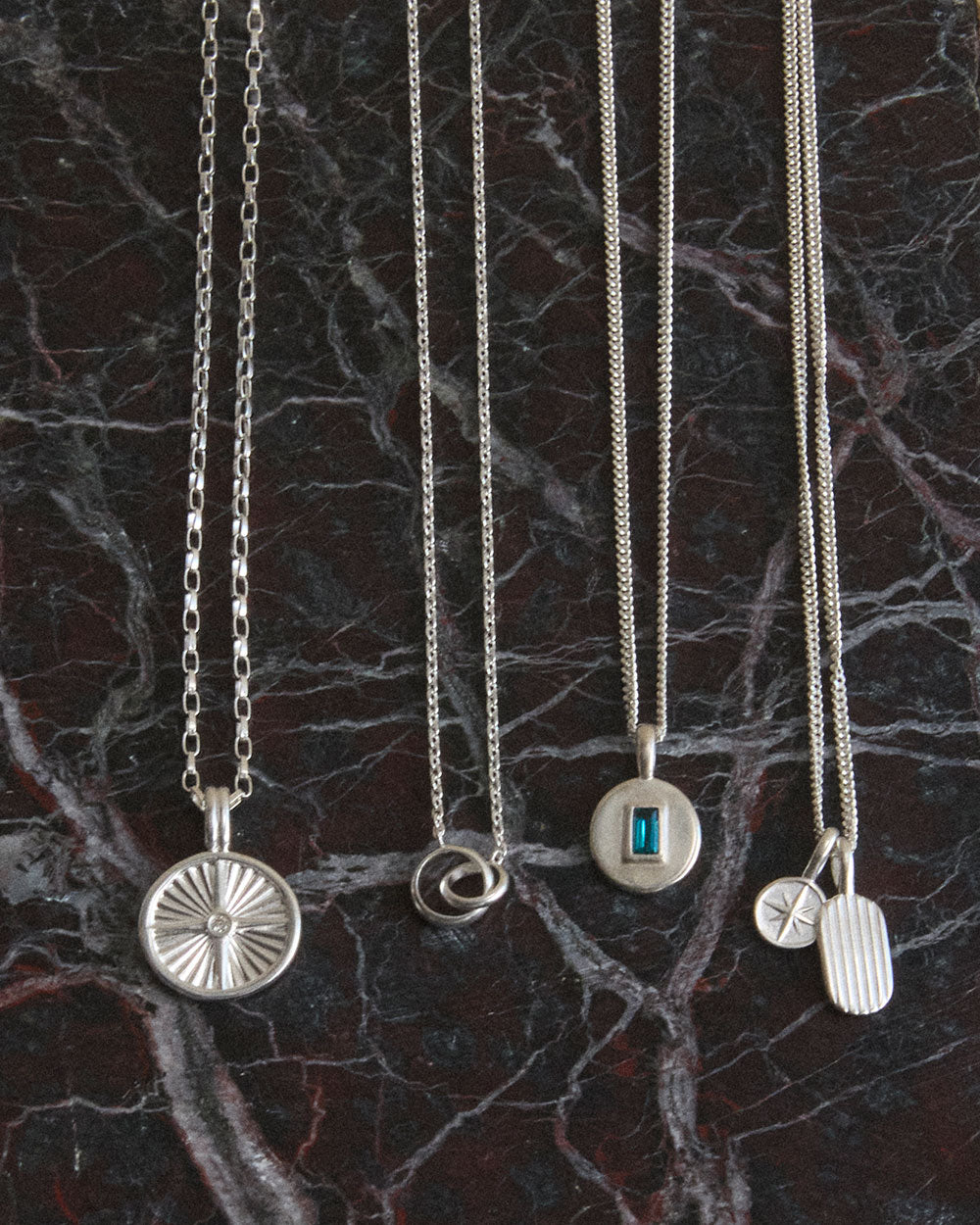 NOMADA FINE NECKLACE (STERLING SILVER) IMAGE 4
