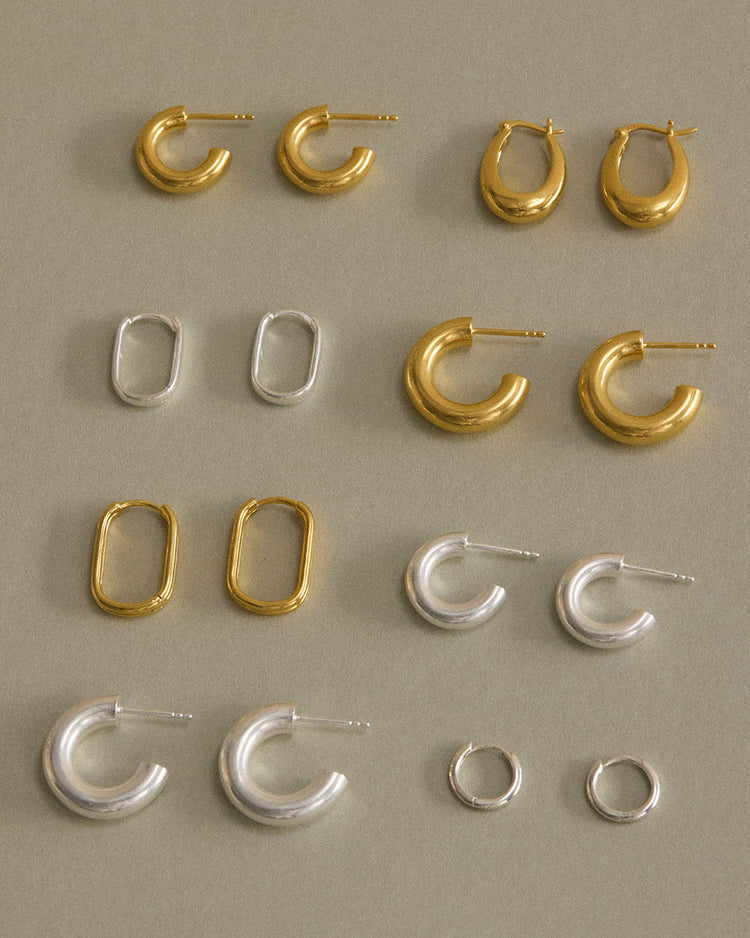 NOMADA FINE HUGGIES (STERLING SILVER)