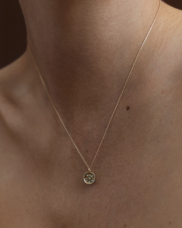 OCEAN DEEP NECKLACE (9K GOLD)