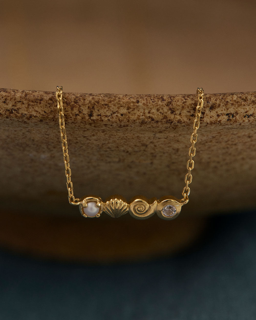 SHORESIDE NECKLACE (18K GOLD VERMEIL) IMAGE 2