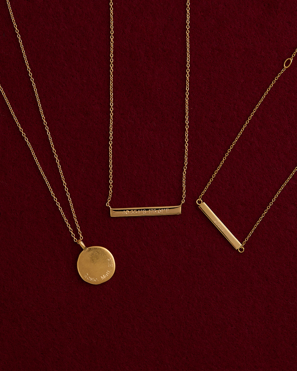 ENGRAVABLE BAR NECKLACE (STERLING SILVER) IMAGE 3