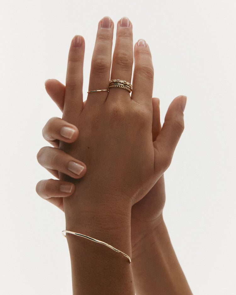 ELEMENTAL CHAIN RING (9K GOLD) IMAGE 2