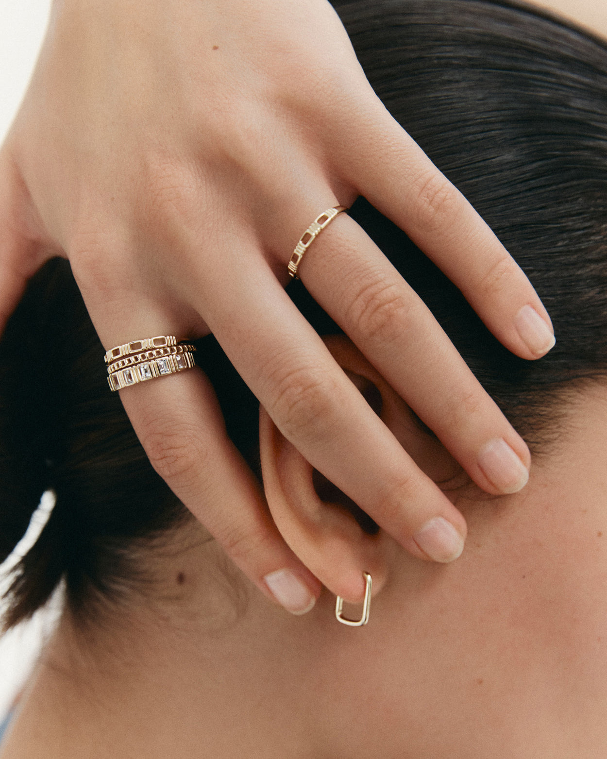 ELYSIUM CHAIN RING (9K GOLD) IMAGE 2