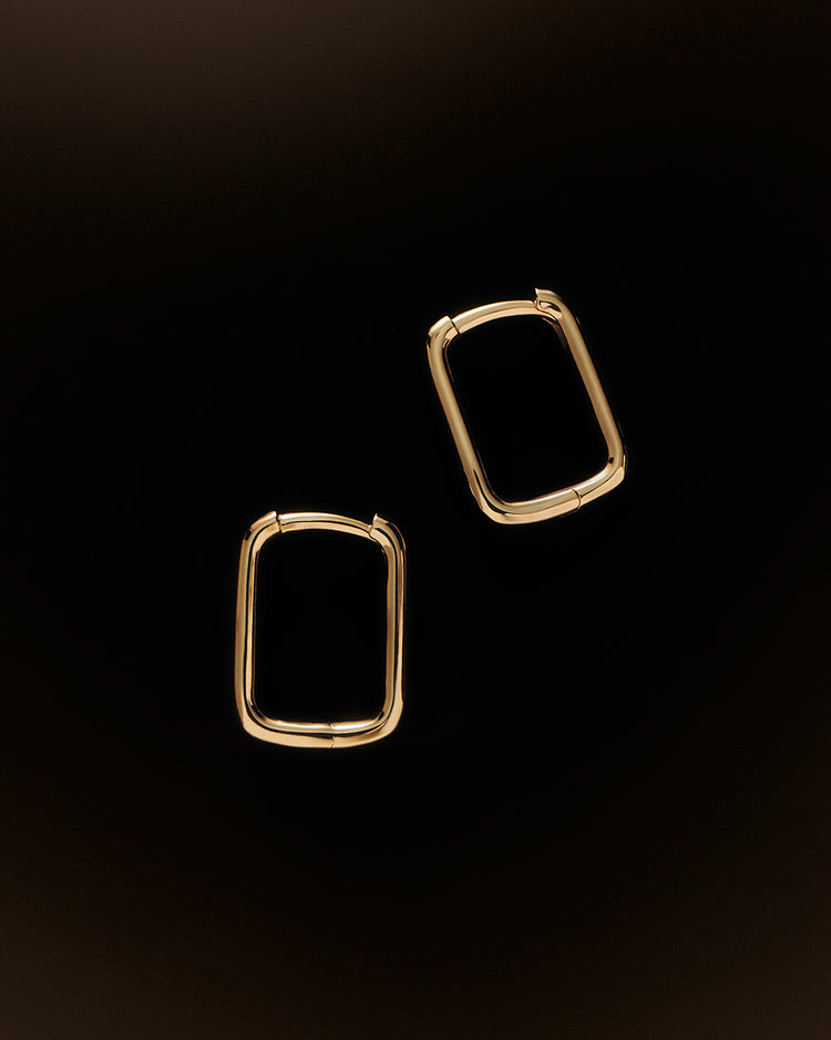 ELYSIUM FINE HOOPS (9K GOLD) IMAGE 3