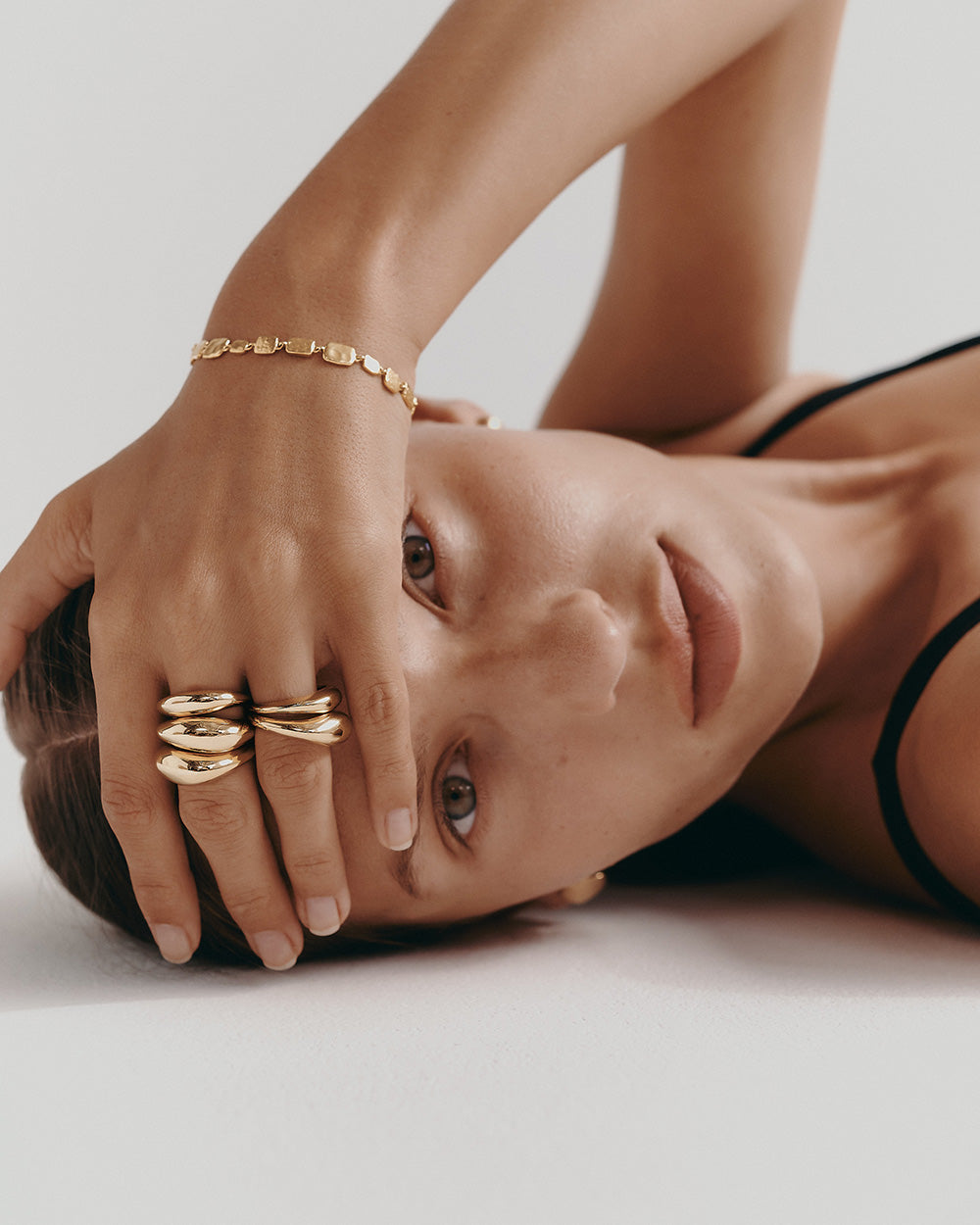 WITHIN MOTION DOME RING (18K GOLD PLATED) IMAGE 3