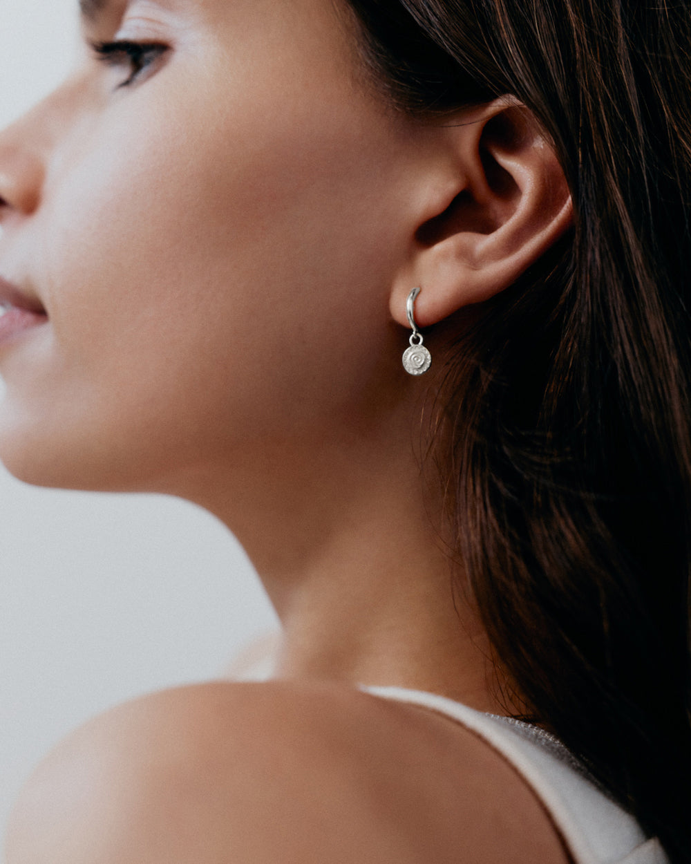 SOLARA HOOPS (STERLING SILVER) IMAGE 2