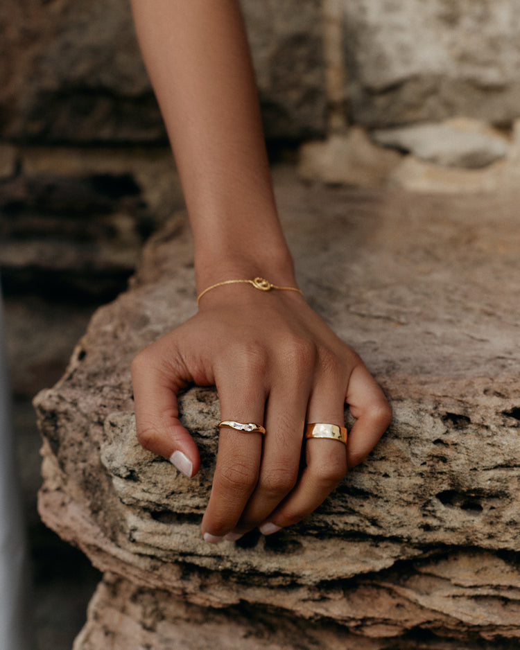 PLACE RING (18K GOLD VERMEIL)