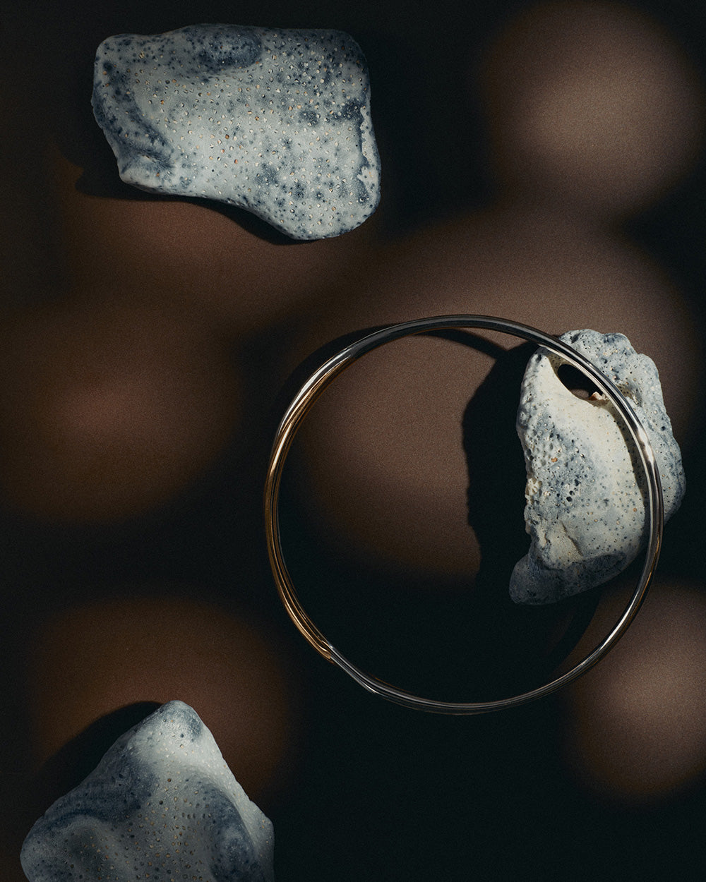 HALCYON BANGLE (MIXED METAL) IMAGE 3