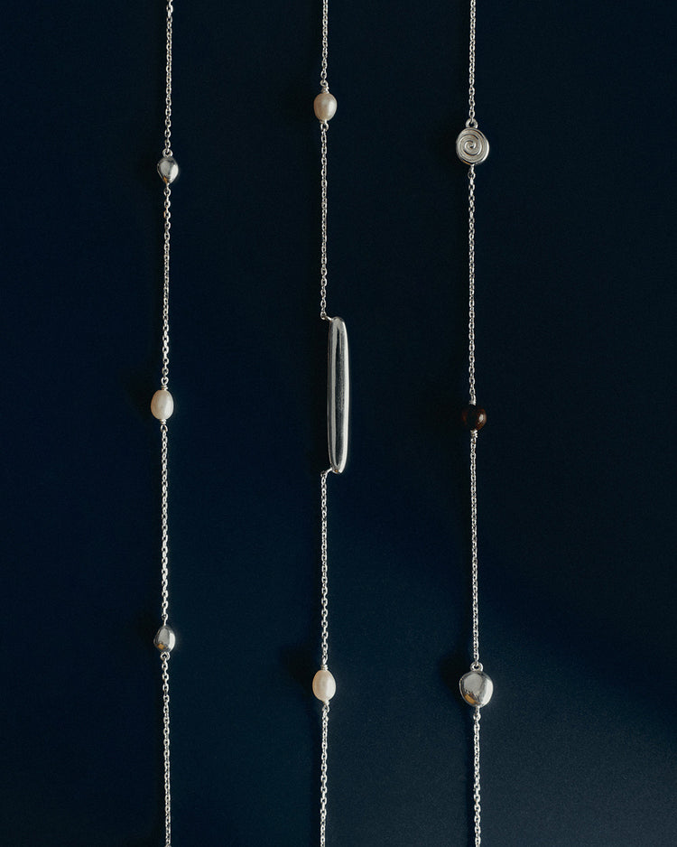 MARIS ENGRAVABLE NECKLACE (STERLING SILVER)