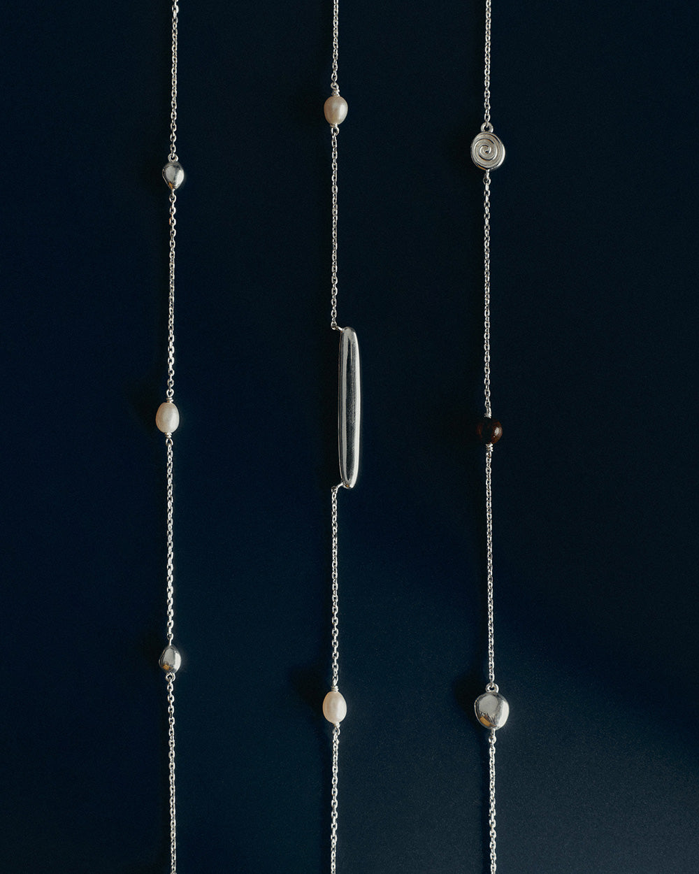 TEMPO TIGERS EYE NECKLACE (STERLING SILVER) IMAGE 4