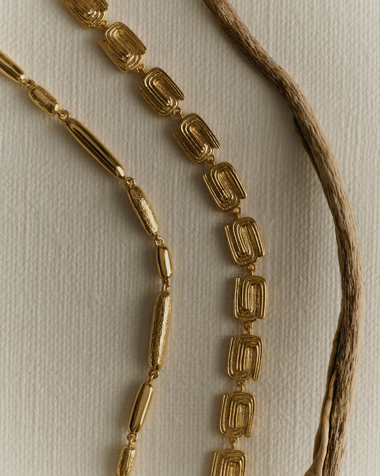 ARISE NECKLACE (18K GOLD PLATED)