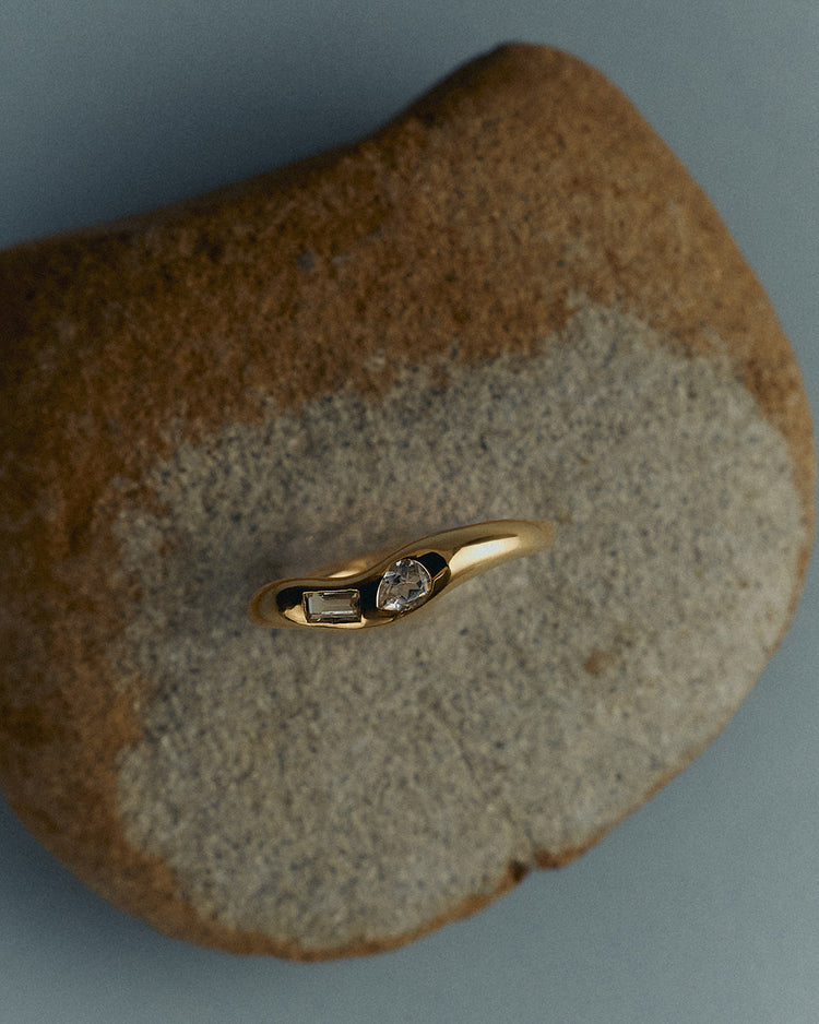 PLACE RING (18K GOLD VERMEIL)