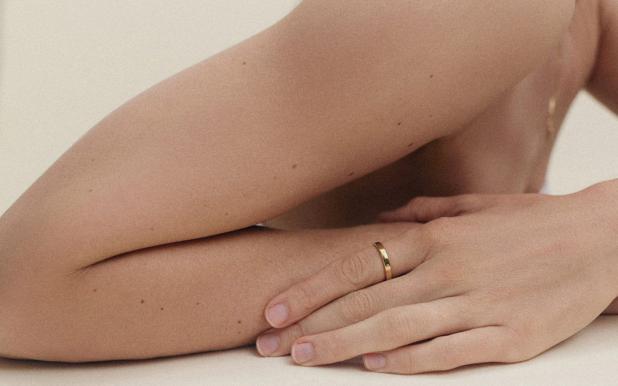 CONTOUR RING (18K GOLD VERMEIL)