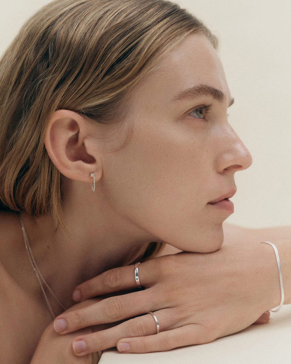 CONTOUR SLIM RING (STERLING SILVER)