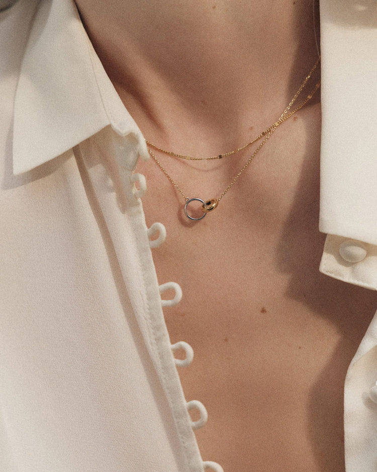 SOMA NECKLACE (MIXED METAL)