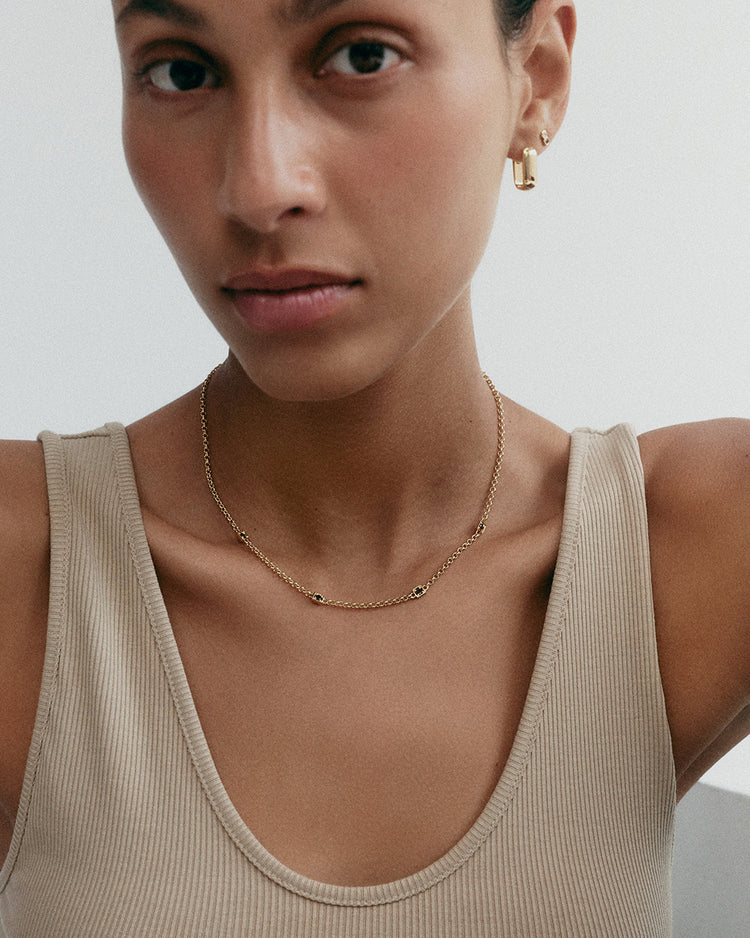 RENEWAL NECKLACE (18K GOLD PLATED)