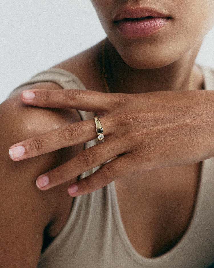 EMBER RING (18K GOLD PLATED)
