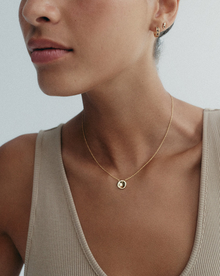 REMANENCE NECKLACE (18K GOLD PLATED)