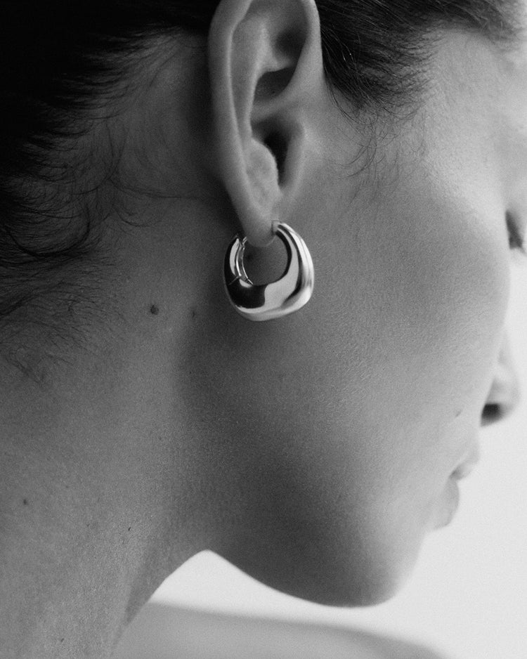 RITUAL HOOPS (STERLING SILVER)