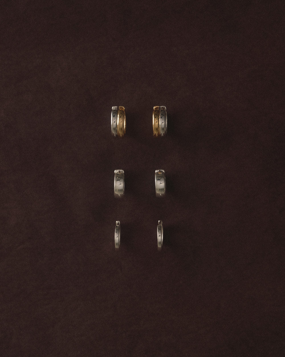 CONTOUR HUGGIES (STERLING SILVER)