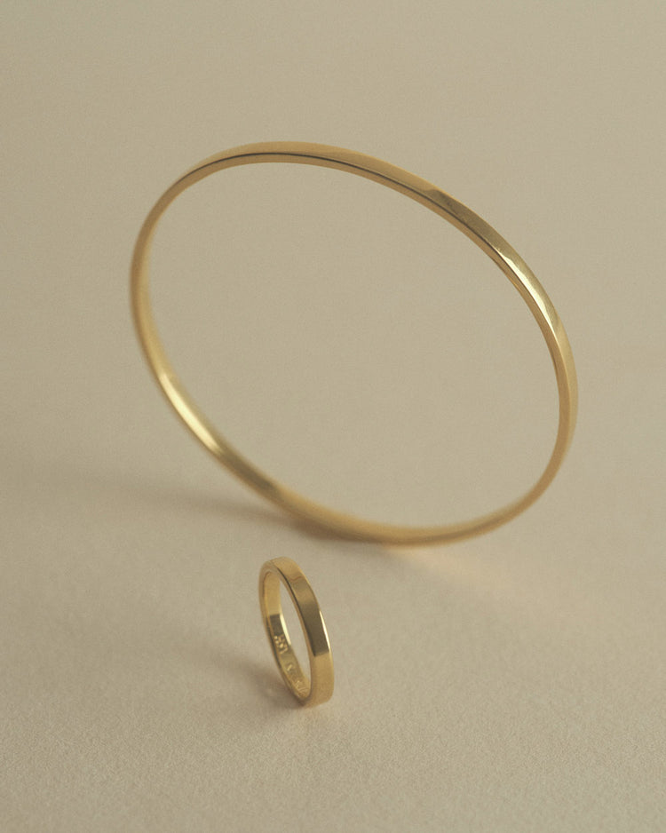 CONTOUR RING (18K GOLD VERMEIL)