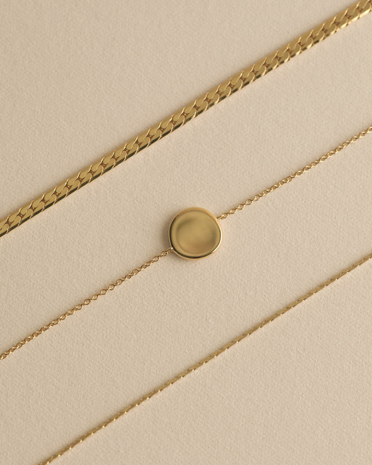 SYMPHONY CHAIN BRACELET (18K GOLD PLATED)