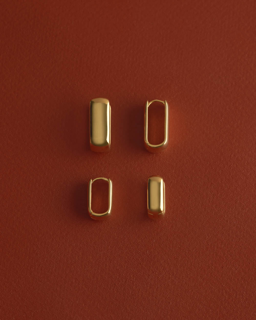 SYMPHONY HOOPS SMALL (18K GOLD PLATED)