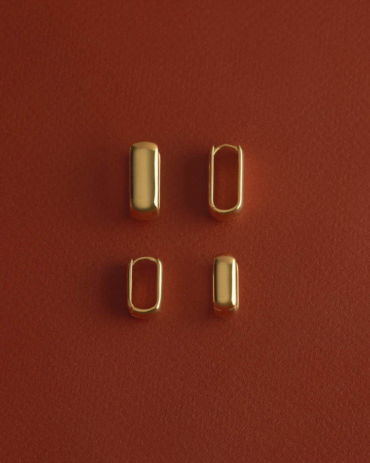 SYMPHONY HOOPS SMALL (18K GOLD PLATED)