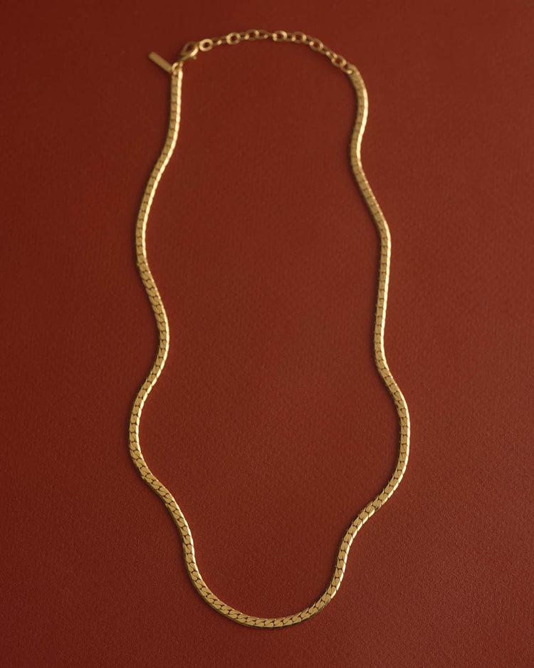 SYMPHONY CHAIN NECKLACE (18K GOLD PLATED)