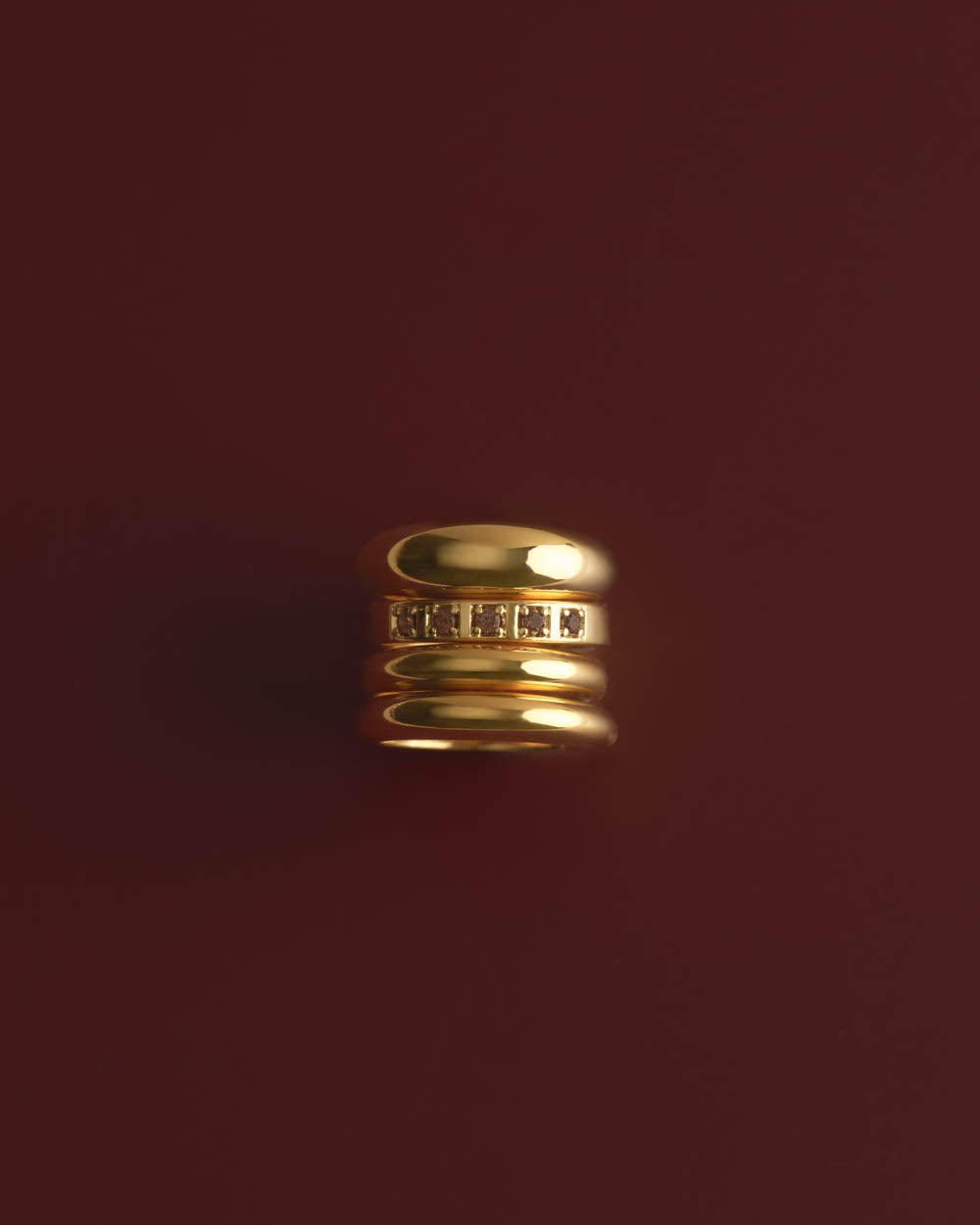 RENEWAL RING (18K GOLD PLATED)
