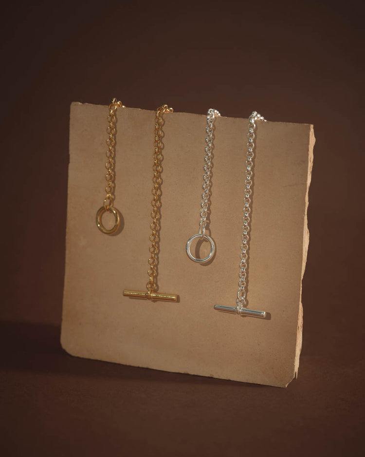 EVOLVE T-BAR BRACELET (STERLING SILVER)