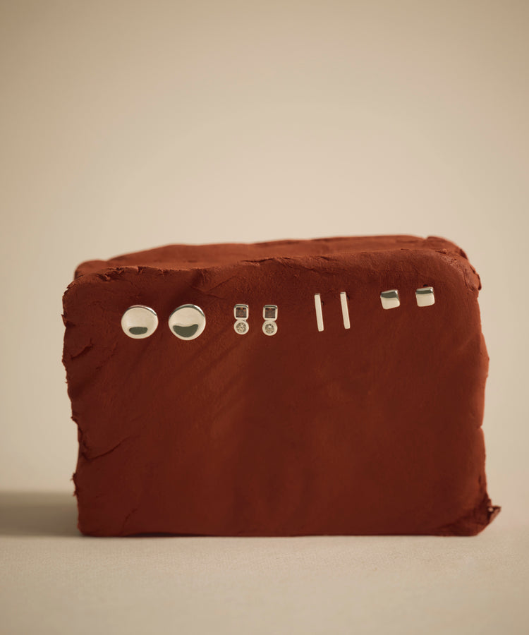 REMANENCE STUDS (STERLING SILVER)