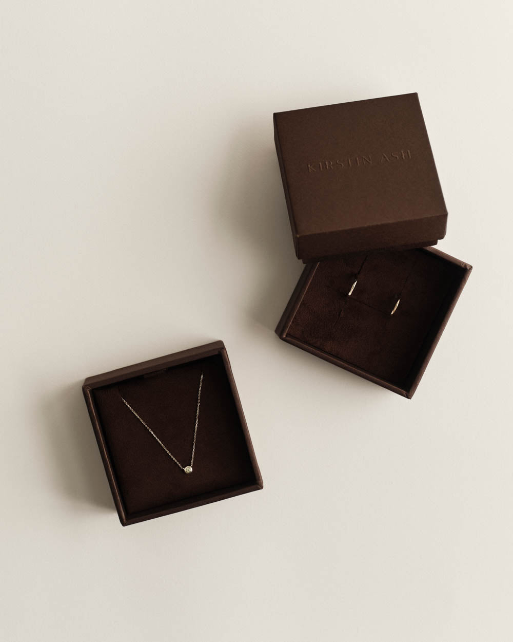 THE SOLID BIRTHSTONE SET (9K GOLD)